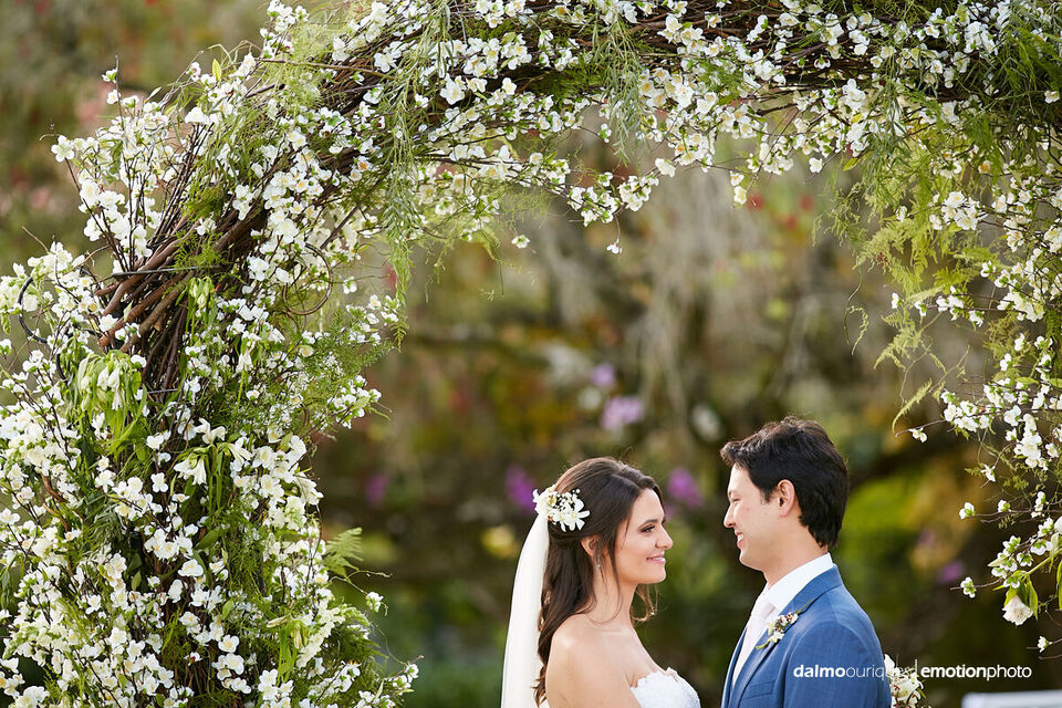Casamento na Praia de Governador Celso Ramos - Fernanda e James